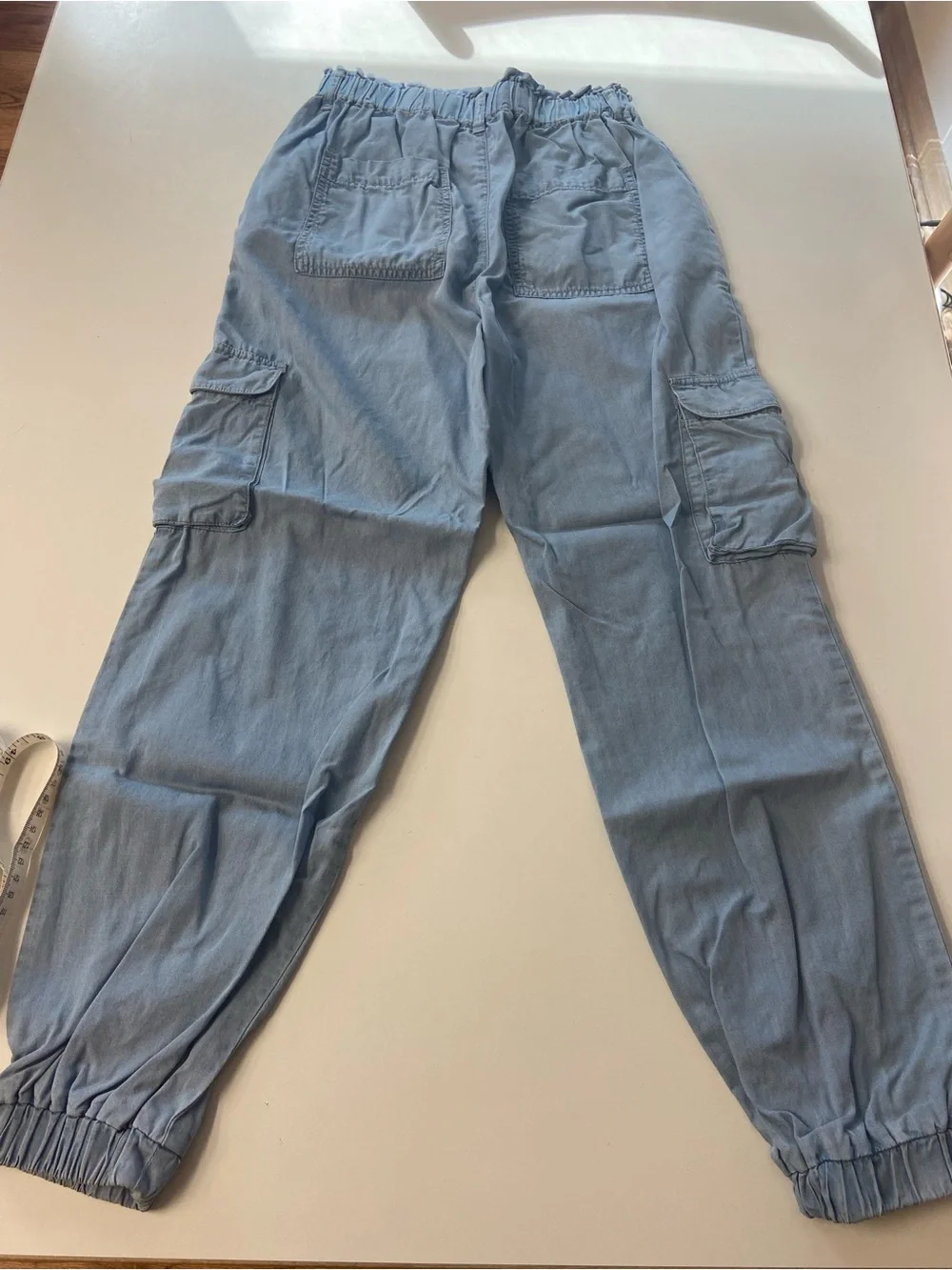 Indigo Rising Jegging Fabric Cargo Pants with Belt excellent condition YA size S